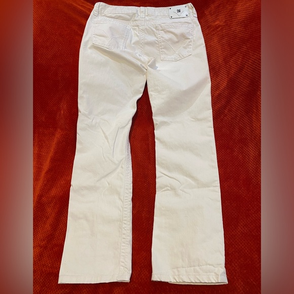 District 9 D9 White Jeans size 31 Excellent Condition - Picture 2 of 11